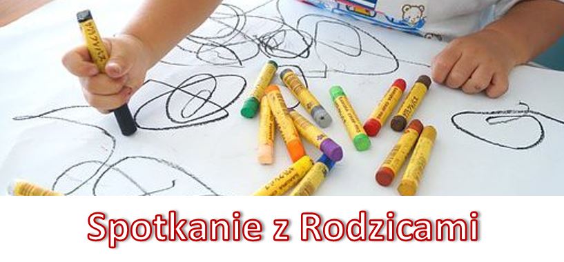 Napis spotkanie z rodzicami